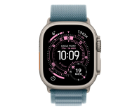 Apple Watch Ultra 3 Naturalny Tytan/Niebieska Opaska Alipine  S 5G - 1362449 - zdjęcie 2